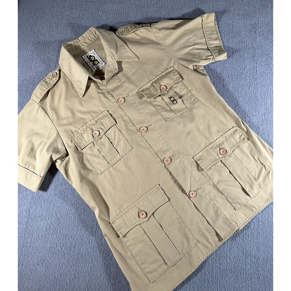 Vintage Bob Allen Gun Club Duck Hunting Lightweight‎ Shirt Jacket Size Large